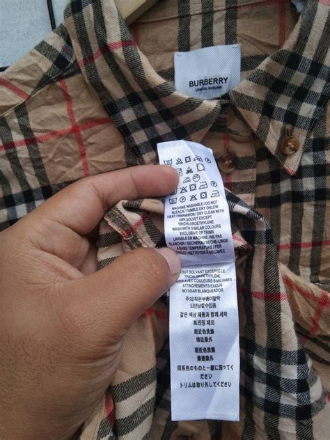 is burberry made in thailand|burberry authenticity check.